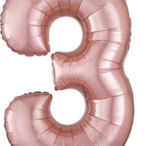 M.34'' CHIFFRE 3 ROSE GOLD H/S