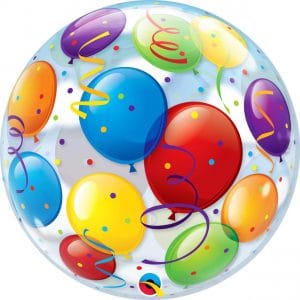 M.22'' BALLONS BUBBLE