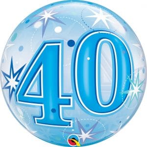M.22'' CHIFFRE 40 BLEU BUBBLES