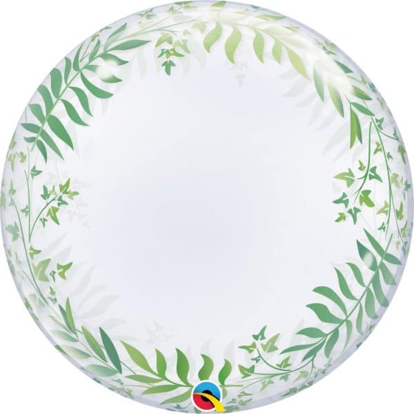 M.24'' ELEGANT GEEENERY DECO BUBBLES