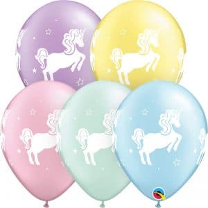 B.11'' LICORNE ASS PASTEL P/50