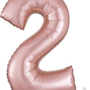 M.34'' CHIFFRE 2 ROSE GOLD H/S