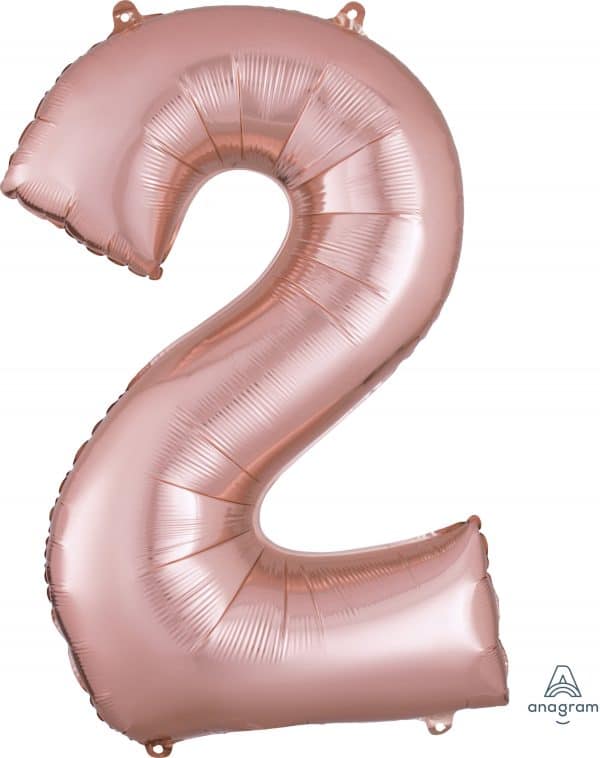 M.34'' CHIFFRE 2 ROSE GOLD H/S