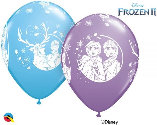 DISNEY FROZEN 2 BLEU PALE/LILAS P/25