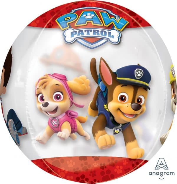 M.15'' PAW PATROL CHASE & MARSHALL ORBZ