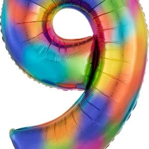 M.34''CHIFFRE 9 RAINBOW SPLASH H/S