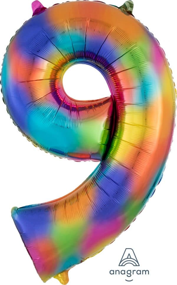 M.34''CHIFFRE 9 RAINBOW SPLASH H/S