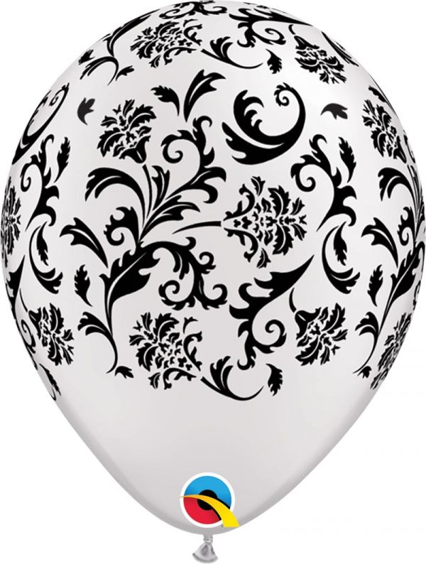 B.11'' DAMASK BLANC PERLE P/50