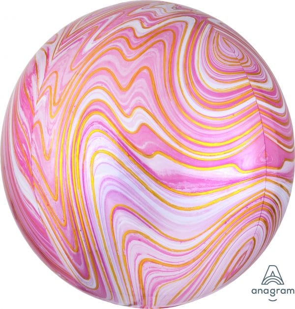 M.15'' PINK MARBLEZ ORBZ
