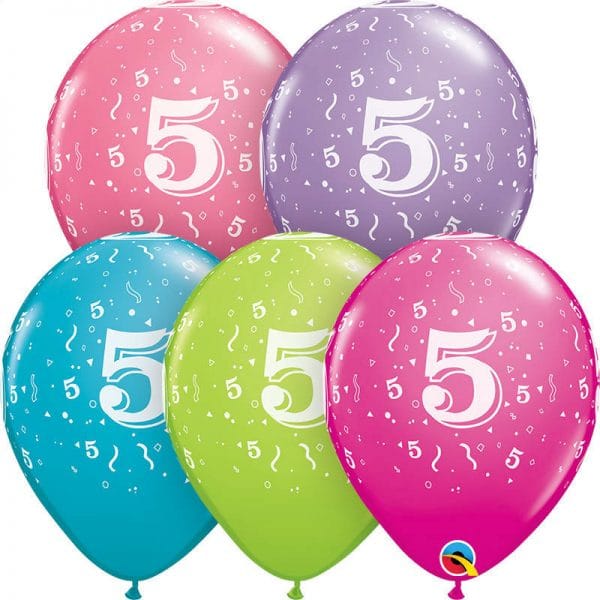 B.11'' CHIFFRE 5 ASS. TRENDY A/A P/50