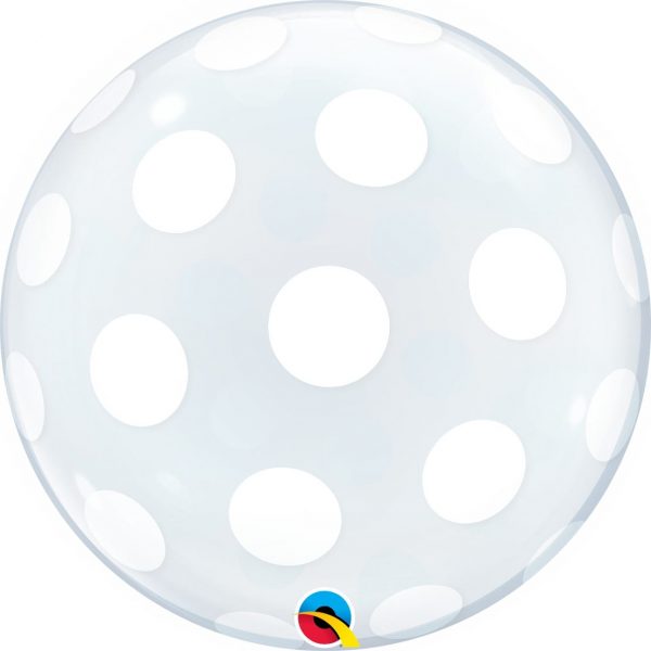 M.22'' GROS POIS BLANC BUBBLES
