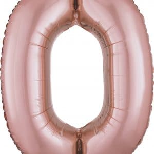 M.34'' CHIFFRE 0 ROSE GOLD H/S