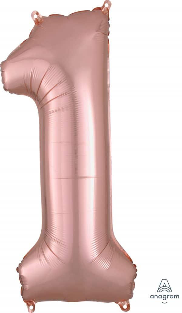 M.34'' CHIFFRE 1 ROSE GOLD H/S
