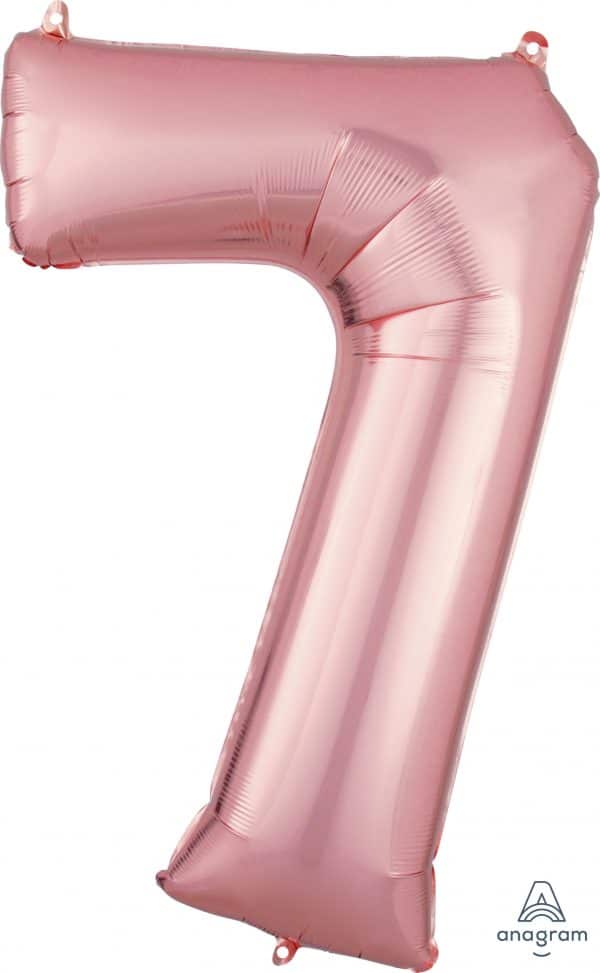 M.34'' CHIFFRE 7 ROSE GOLD H/S