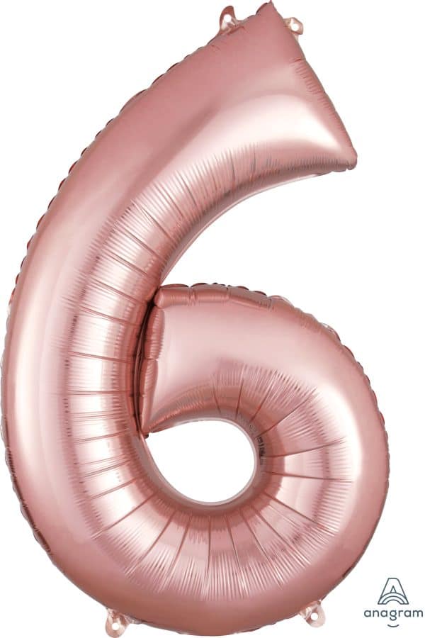 M.34'' CHIFFRE 6 ROSE GOLD H/S