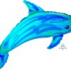 TRANSPARENT BLUE DOLPHIN HS - Image 2