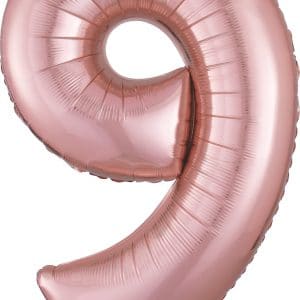 M.34'' CHIFFRE 9 ROSE GOLD H/S