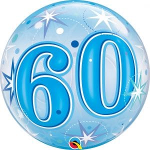 M.22'' CHIFFRE 60 BLEU BUBBLES
