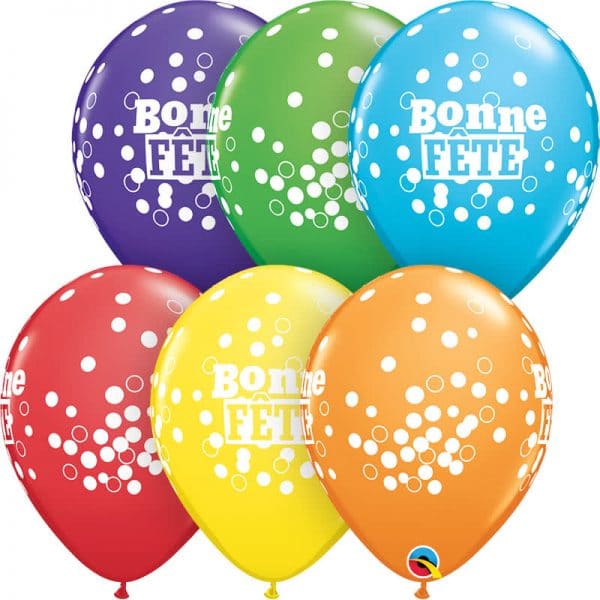B.11'' BONNE FETE POIS ASS P/50