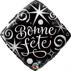 M.18'' BONNE FETE NOIR