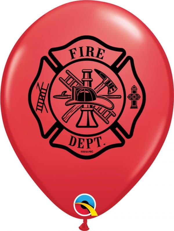 B.11'' FIRE DEPT. ROUGE P/50