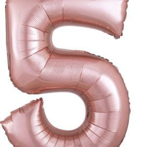 M.34'' CHIFFRE 5 ROSE GOLD H/S