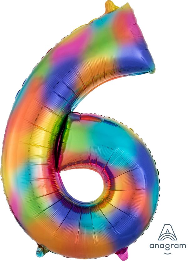 M.35'' CHIFFRE 6 RAINBOW SPLASH H/S
