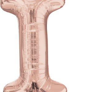 M.34'' LETTRE I ROSE GOLD H/S