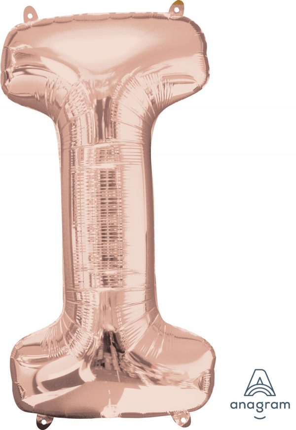 M.34'' LETTRE I ROSE GOLD H/S