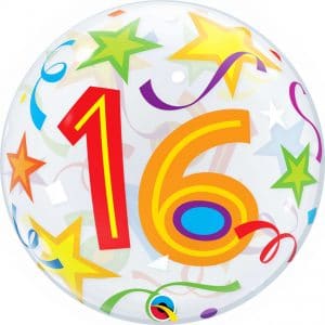 M.22'' 16 BRILLANT STARS BUBBLE